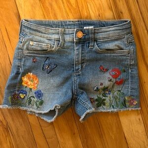 H&M and Nathalie Lete collaboration denim shorts